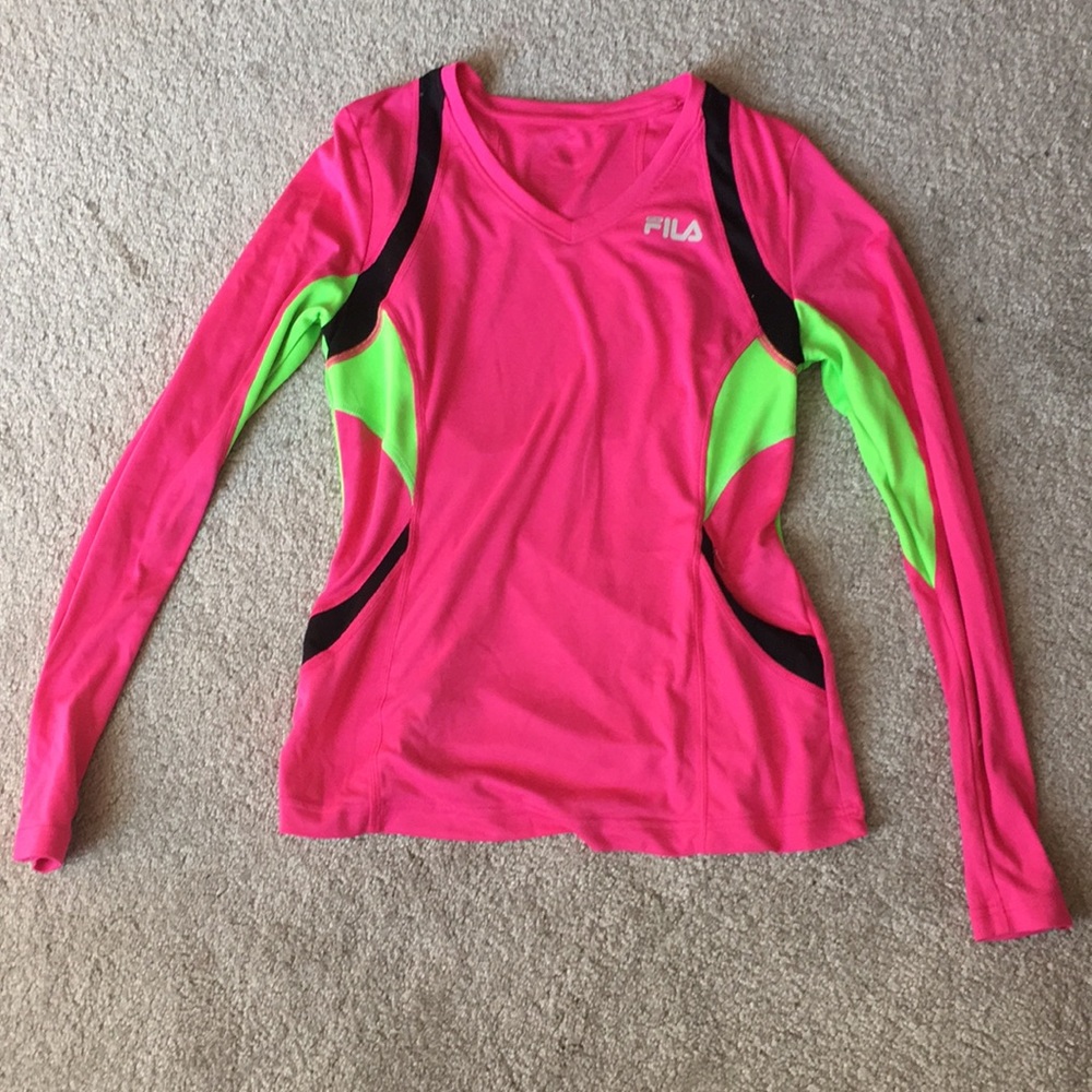 Fila Long-Sleeve Performance Tee